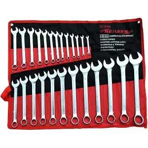 Combination Spanner Set - 25 Piece 6 - 32mm Satin Finish (Neilsen CT0795)