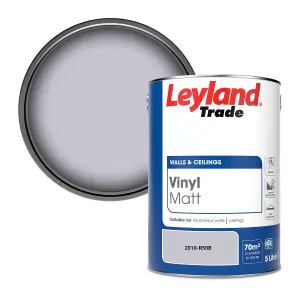 Leyland Trade Vinyl Matt Walls & Ceilings Emulsion Paint (2010-R50B) 5L