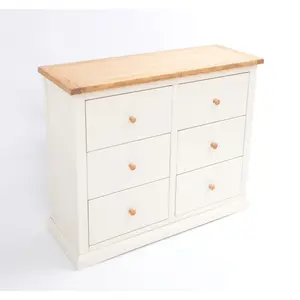 Castelli 6 Drawer Chest of Drawers Wood Knob