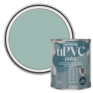 Rust-Oleum Coastal Blue Satin UPVC Paint 750ml