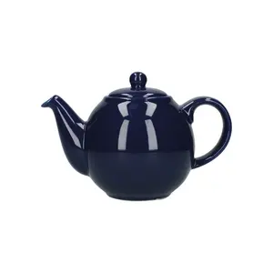 London Pottery Globe Solid Colour Teapot Black / 0.9 L