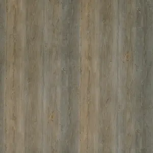 GoodHome Mambo Brown & Blue Distressed Wood effect Synchronic Click vinyl Plank Sample