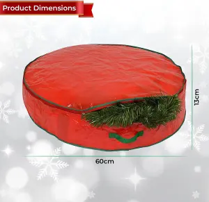 Christmas Wreath/Garland Storage Bag 60 x 20 cm