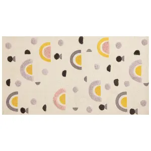 Cotton Kids Rug 80 x 150 cm Multicolour CURUP