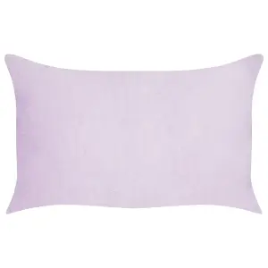 Set of 2 Cushions MILLET Corduroy 47 x 27 cm Solid Violet