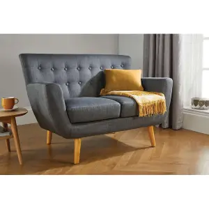 Birlea Loft 2 Seater Sofa Grey