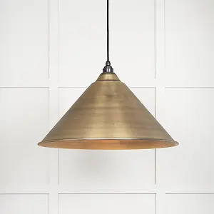 Aged Brass Hockley Pendant Light