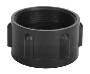 Sealey Drum Adaptor 61mm DIN 61/31 With 2" BSP Thread Polypropylene TPA07