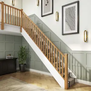 Cheshire Mouldings Oak Blank Spindle Stair Kit (W) 41mm