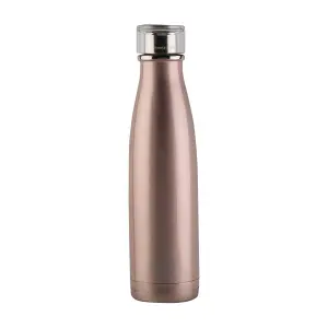 BUILT Apex 2 Piece Insulated Water Bottle & Thermal Food Flask Lunch Set, Black