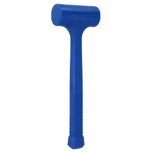 1.5lb Dead Blow Hammer Mallet Shot Loaded Head Impact Recoil Non Marking