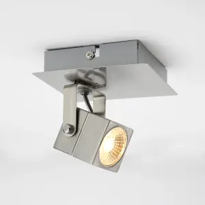 Arden 5W Led Brushed Chrome Spotlight by Arlec