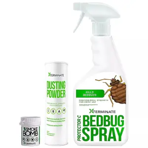 Xterminate Insect Bed Bug Killer Control Kill Treatment Kit 1 Small Room Spray