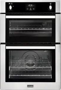 Stoves BI900G Stainless Steel Built-In Natural Gas Double Oven