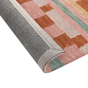 Wool Area Rug 160 x 230 cm Multicolour YOMRA