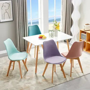 Nero Upholstered Side Chair (Set of 4) Blue/Purple/Beige