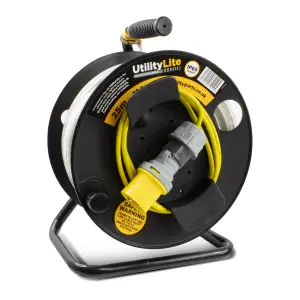 UtilityLite 25m LED Light Reel - 110v