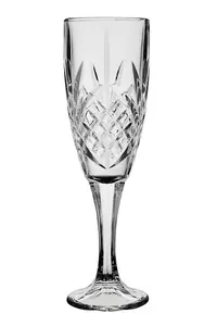 Maison by Premier Set Of Four Beaufort Crystal Champagne Flutes