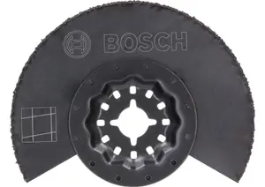 Bosch Professional Starlock Carbide LMT Segment Saw Blade for Grout and Abrasive