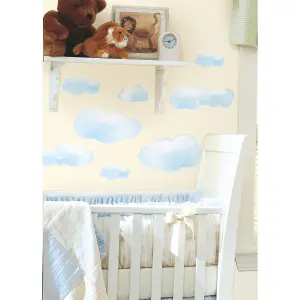 RoomMates Blue Clouds Peel & Stick Wall Decals