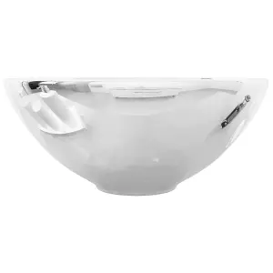 Berkfield Wash Basin 32.5x14 cm Ceramic Silver