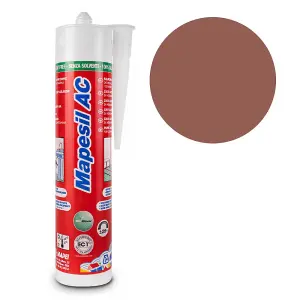 Mapei Mapesil Ac Mould Resistant Silicone 143 Terracotta 310ml