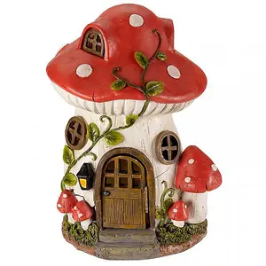 Solar Mushroom LED Fairy Garden Ornament