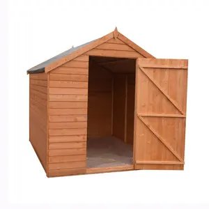 5 ft. W x 7 ft. D Wooden Garden Shed Yes