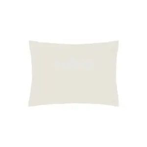 Belledorm Easycare Percale Oxford Pillowcase Ivory (One Size)