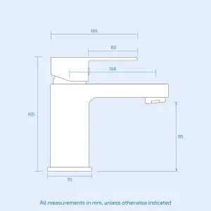 Nes Home Kevon Cloakroom Basin Mono and Bath Filler Mixer Tap Set Chrome