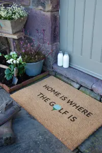 Home Is Where The Golf Is Doormat (90 x 60cm)