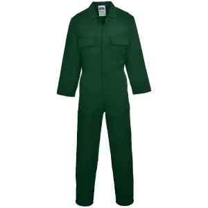 Portwest Mens Euro Work Polycotton Coverall (S999) / Workwear (Pack of 2)