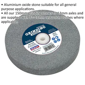 High-Quality Bench Grinding Stone Wheel - 150mm x 20mm with A60P Fine Grade