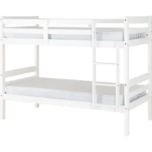 Alfano Single (3') Standard Bunk Bed White