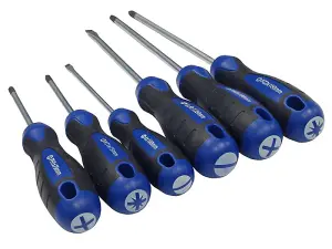 Faithfull Boxed Soft Grip Screwdriver Set, 6 Piece FAISDSET6PRO