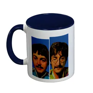 The Beatles All You Need Is Love Inner Two Tone Mug Blue/White/Red (One Size)