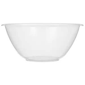 Hardys Set of 4 Mixing Bowls - BPA Free Plastic, Salad, Mixing and Cake Bowls, Microwave & Dishwasher Safe - 1L, 2.3L, 4L, 7L