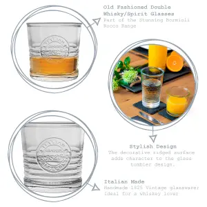 Bormioli Rocco - Officina 1825 Double Whisky Glasses - 300ml - Pack of 6