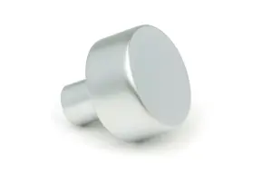 From The Anvil Satin Chrome Kelso Cabinet Knob - 25mm (No rose)