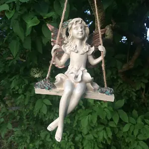 Ashby-de-la-Zouch Fairies Weather Resistant Resin Garden Statue