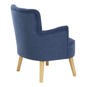 PS Global Blue midnight Kara Accent Chair