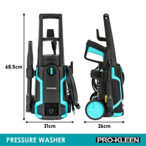 Pro-Kleen Pressure Washer High Performance Power Jet Cleaner