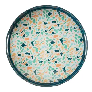 Maison by Premier Mimo Terrazzo Round Tray