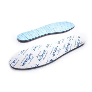 Anti Bacterial Shoe Insoles Anti Odour Active Fresh Soft Comfort Breathable Shoe Inserts (Size 3 UK / 36 EU)