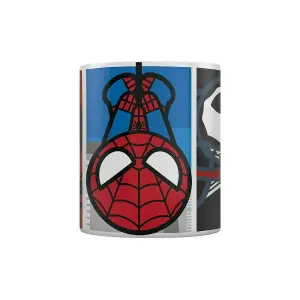 Marvel Villains Kawaii Spider-Man Mug White/Red/Black (One Size)