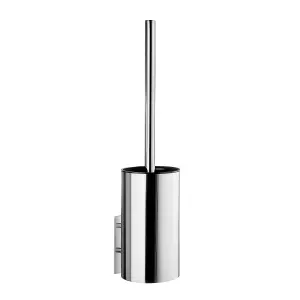 BESLAGSBODEN - Toilet Brush, chromed stainless steel, self-adhesive