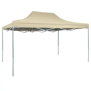 Berkfield Professional Folding Party Tent 3x4 m Steel Cream