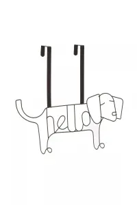 Maison by Premier Kirby Black Sausage Dog Hanger