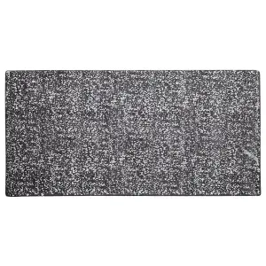 Viscose Area Rug 80 x 150 cm Grey and Silver ESEL