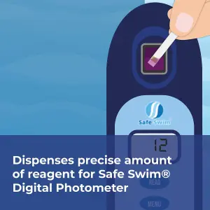 Safe Swim Meter Reagent DPD-4 Total Chlorine (For Use With Safe Swim Digital Photometer ONLY)